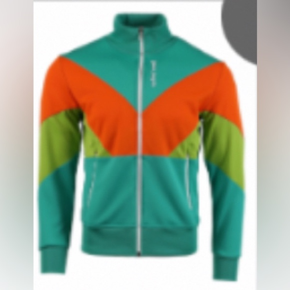 Palm Angels l  V Block Track Jacket | Forrest   Sz:XS Orig:$730